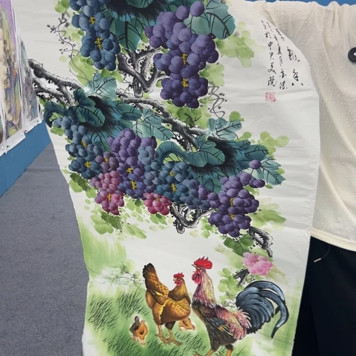 国画宣纸纯手绘字画