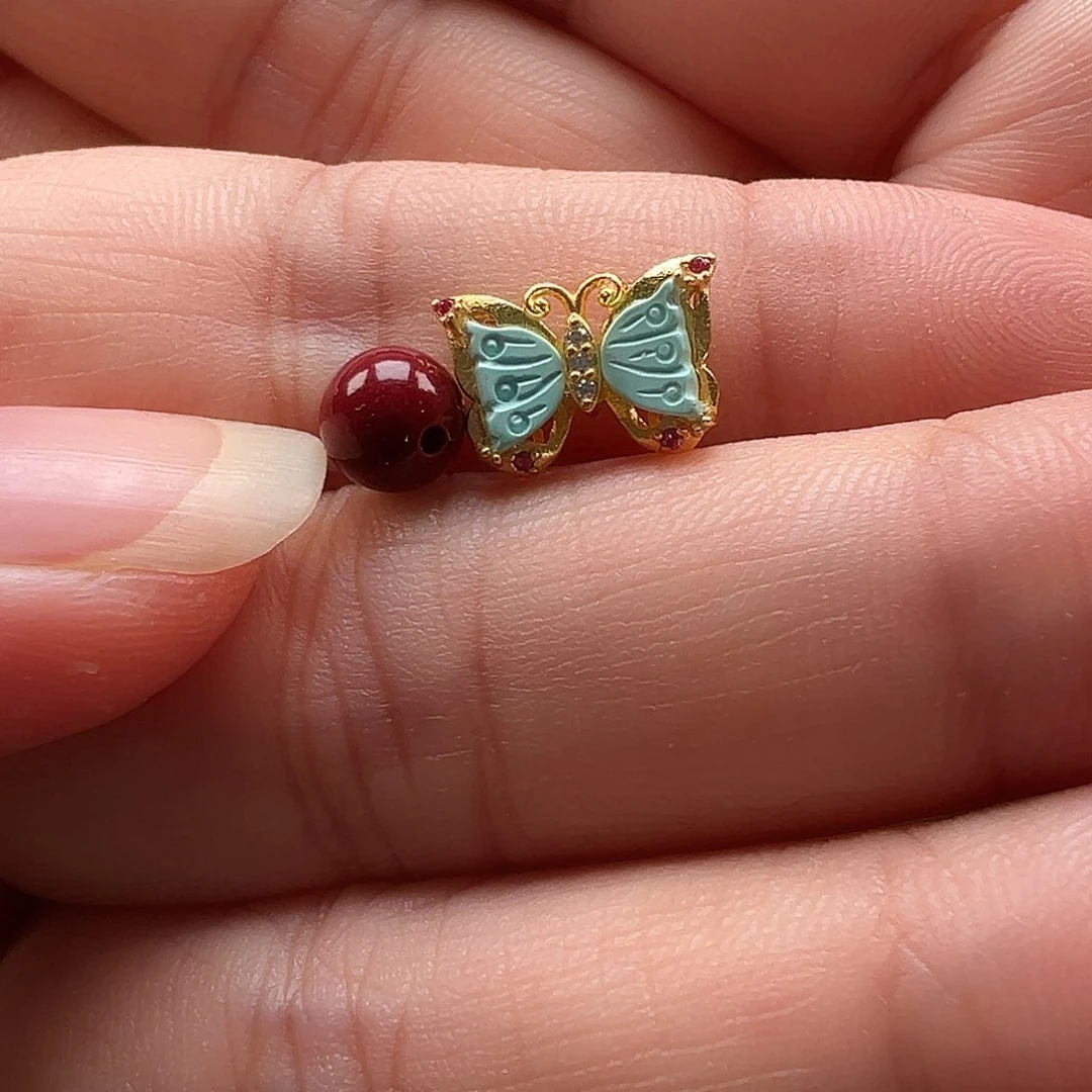 南红玛瑙未镶嵌颈饰