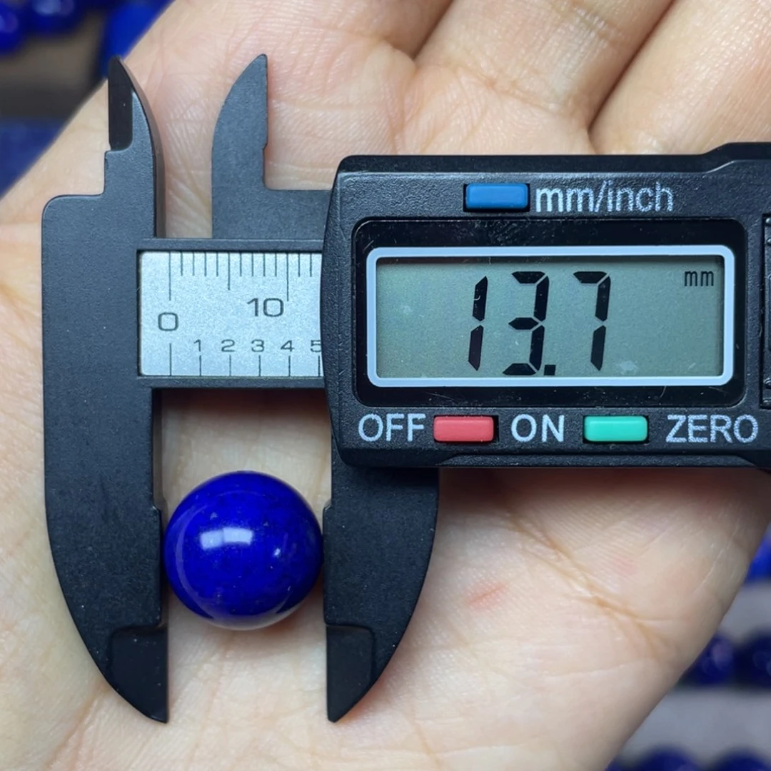 青金石未镶嵌13mm单珠用****7