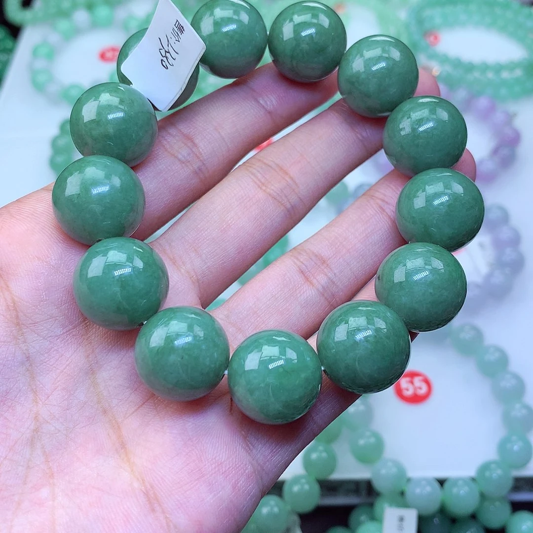 翡翠未镶嵌毛衣链