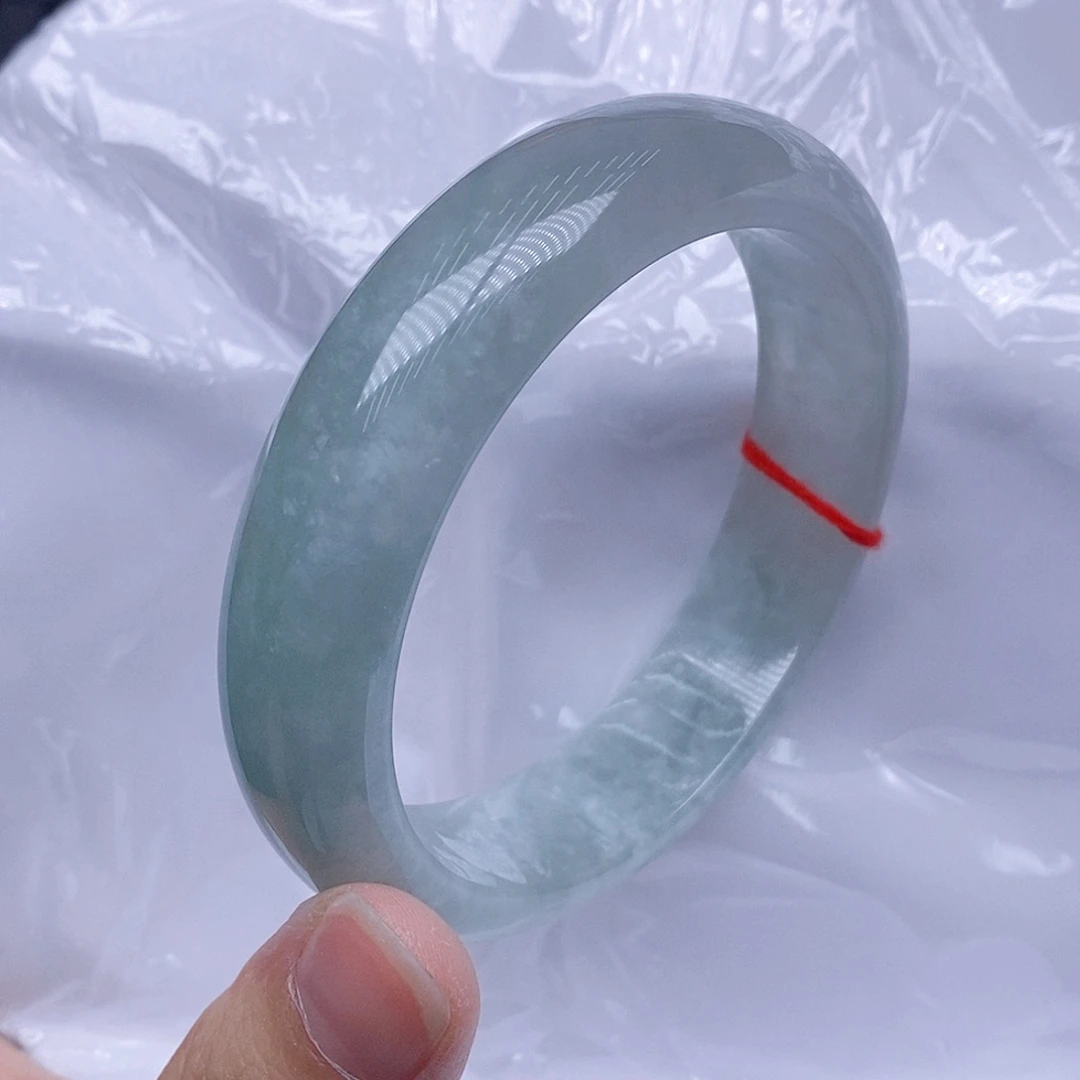 未镶嵌手镯翡翠58圈