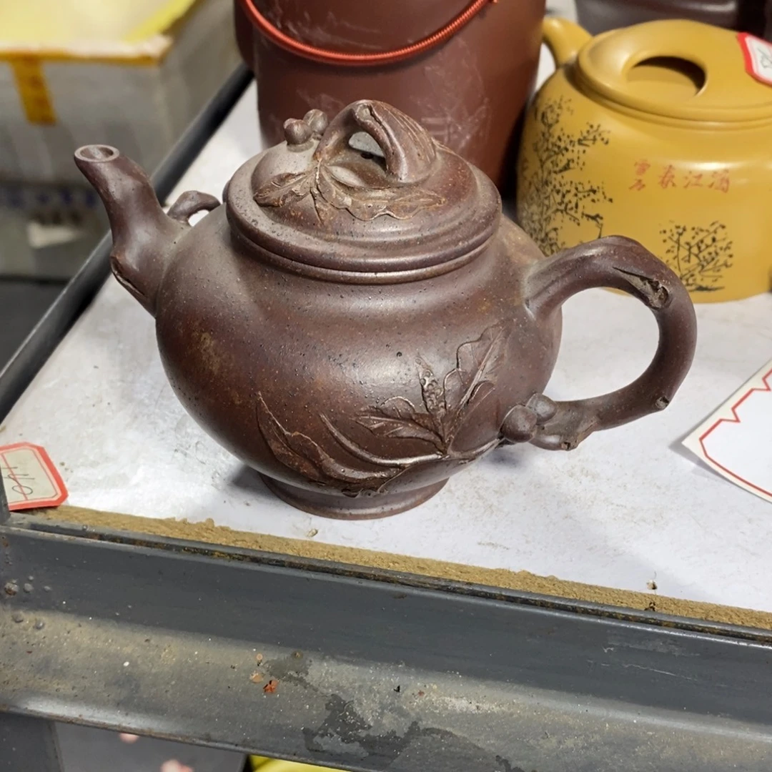 紫砂茶壶原矿手工119