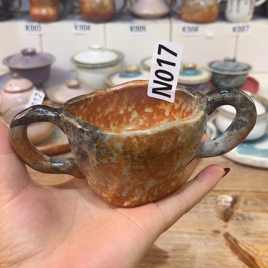 朱泥茶杯陶瓷艺术
