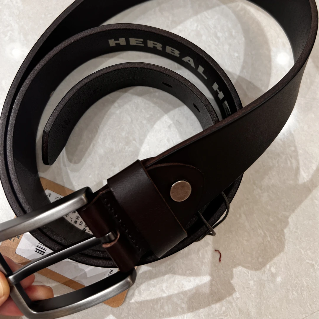 食草堂实体专柜时尚休闲针扣带