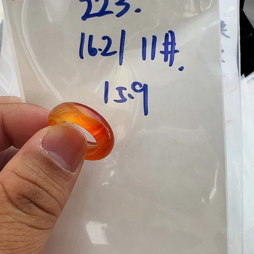 玛瑙/玉髓戒圈未镶嵌