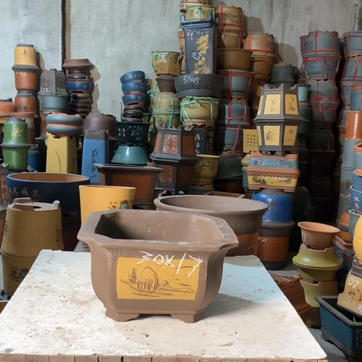 紫砂花盆紫砂花盆盆栽花卉苗木种植