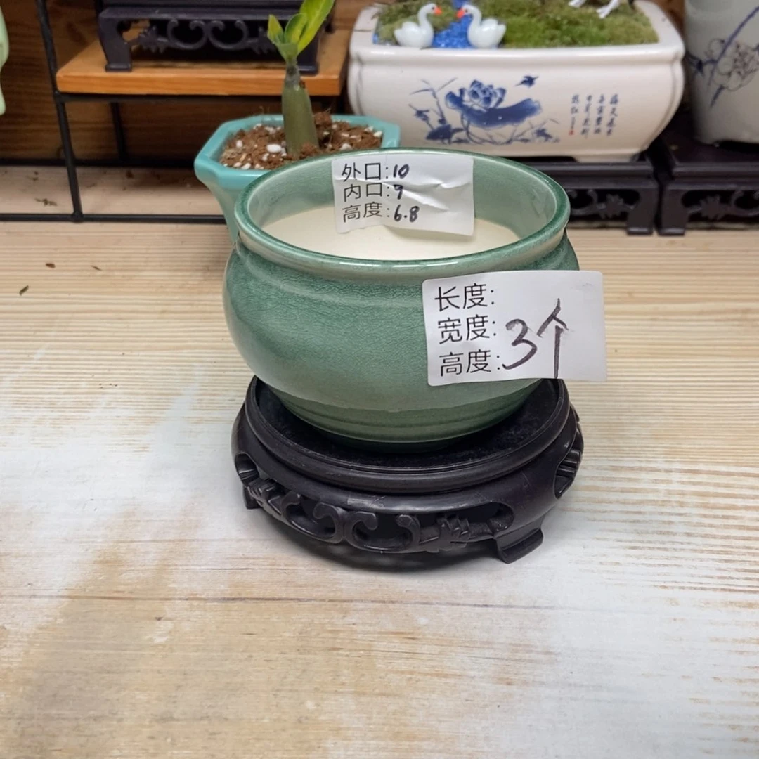 紫砂花盆陶瓷花盆陶瓷艺术