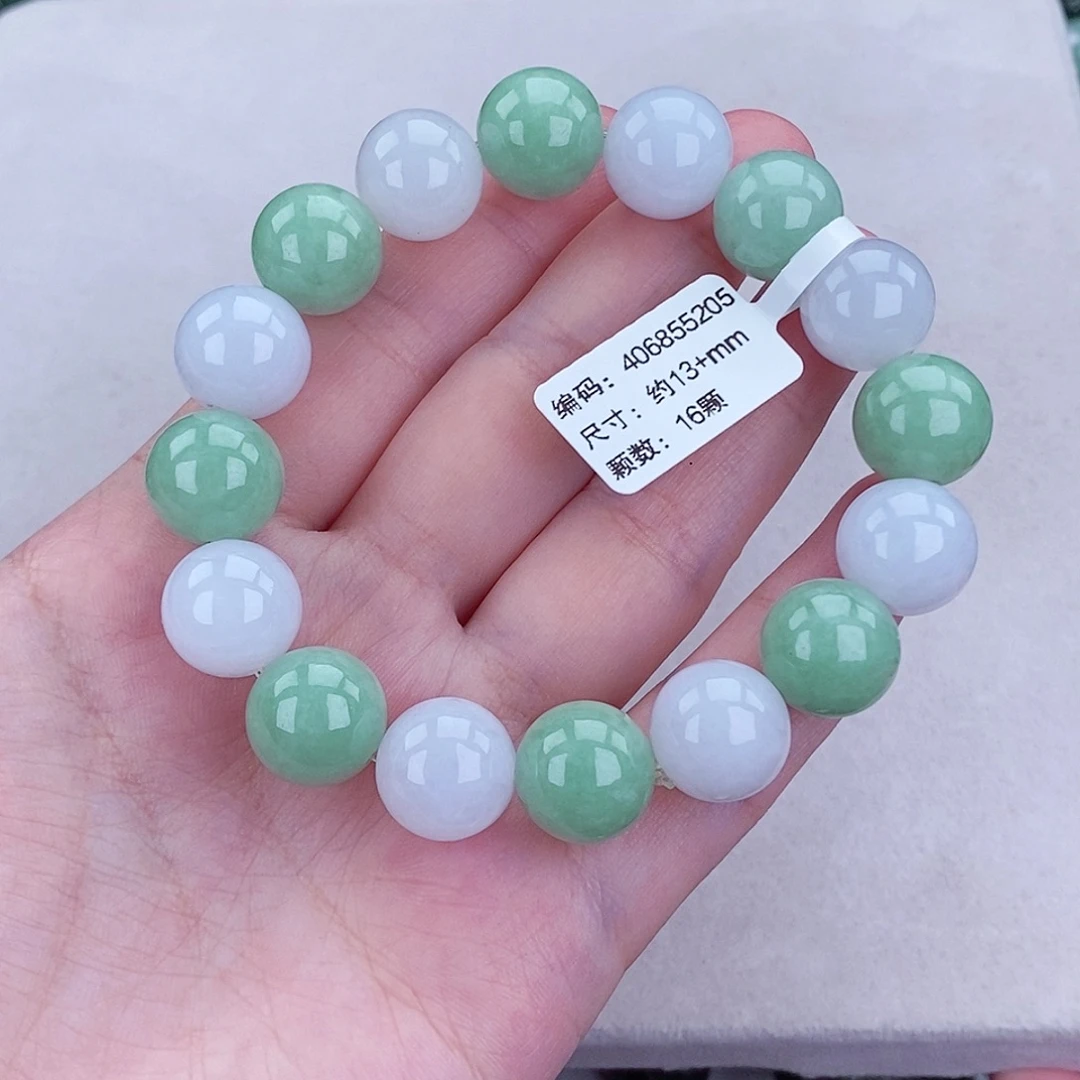 翡翠未镶嵌毛衣链