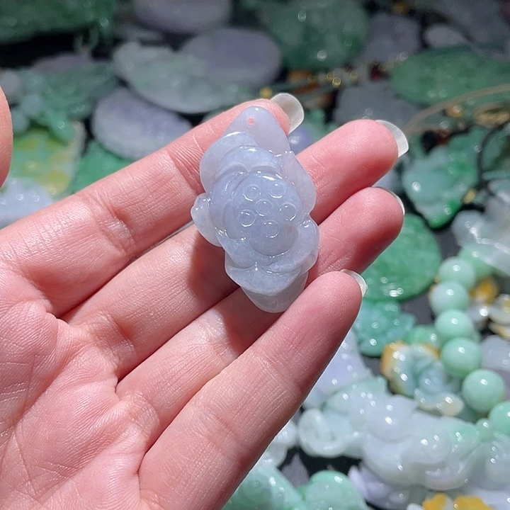 颈饰未镶嵌翡翠天