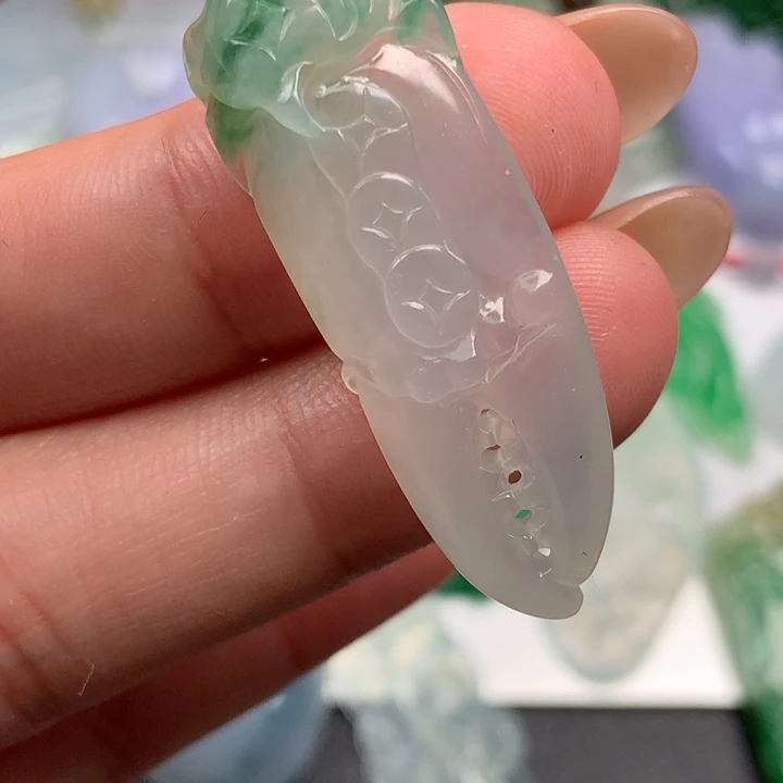 颈饰未镶嵌翡翠翡翠