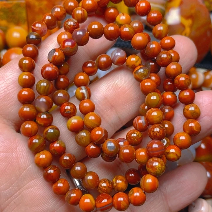 玛瑙/玉髓未镶嵌项链