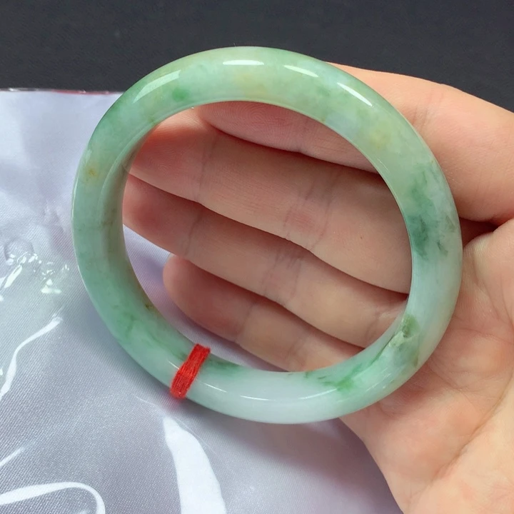 翡翠手镯未镶嵌62.2正圈