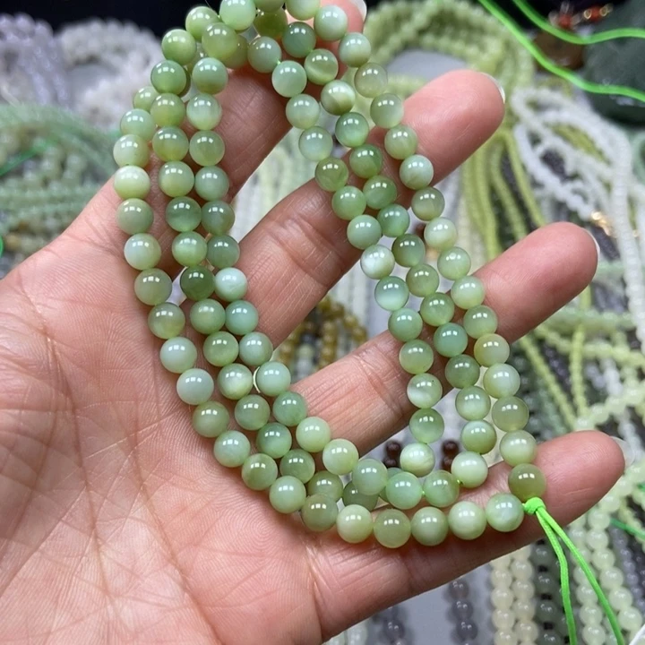 和田玉未镶嵌颈饰6