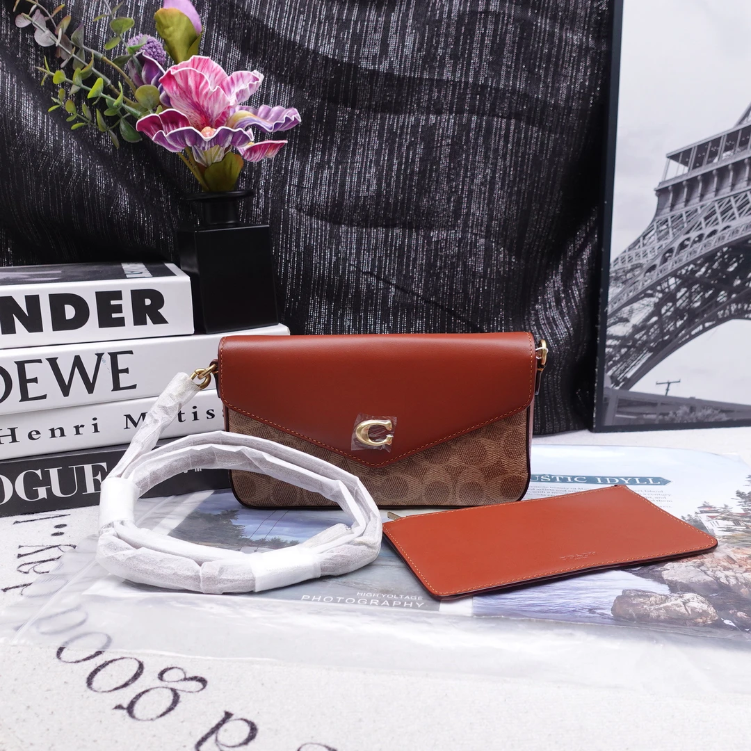 95新 COACH/蔻驰 单肩包/T10327718