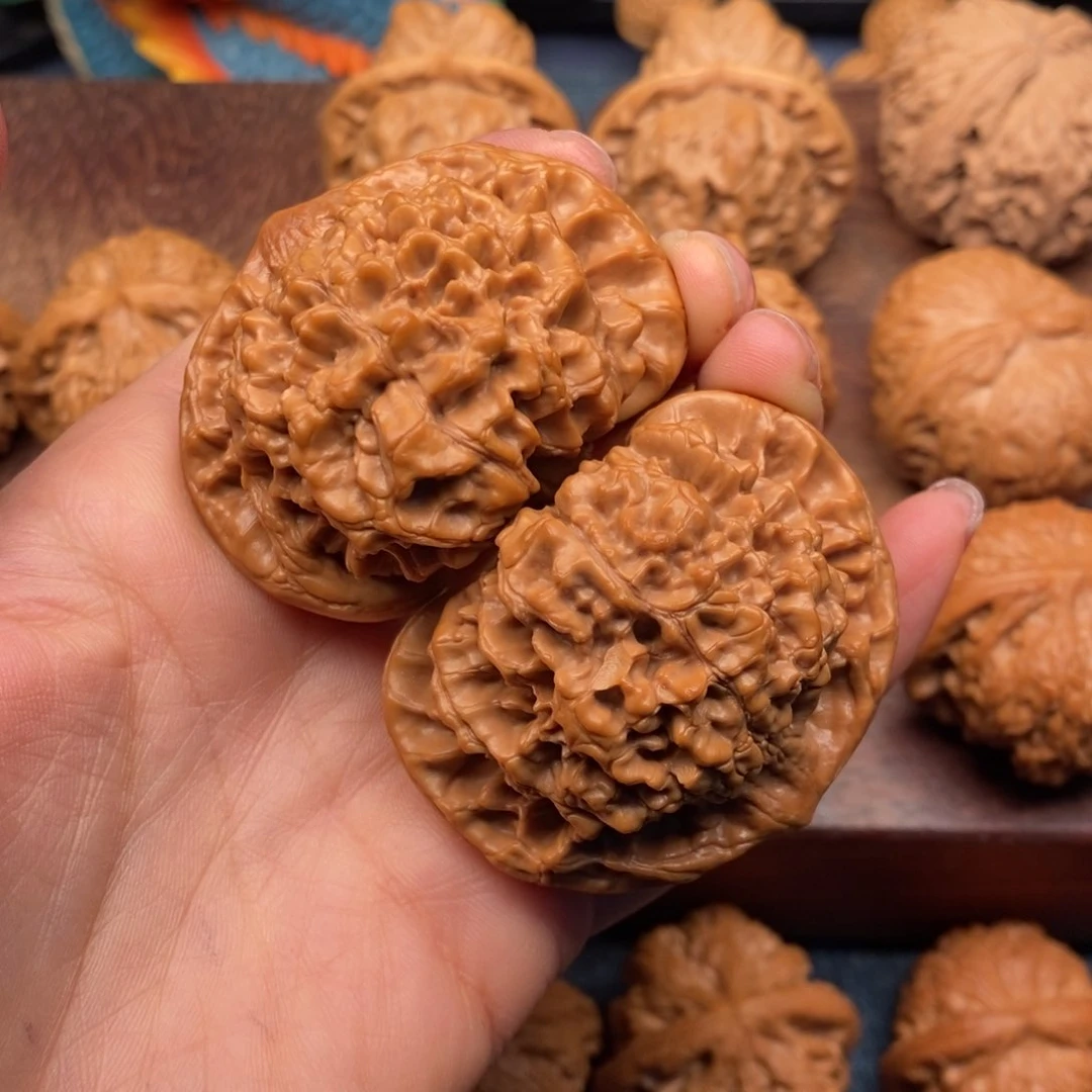 文玩核桃吊坠51全品精配大官帽