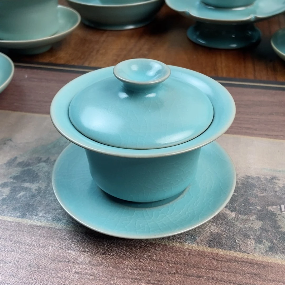 摆件瓷原产地原矿汝瓷～茶器