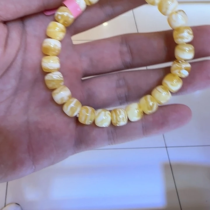 手链琥珀未镶嵌蜜蜡
