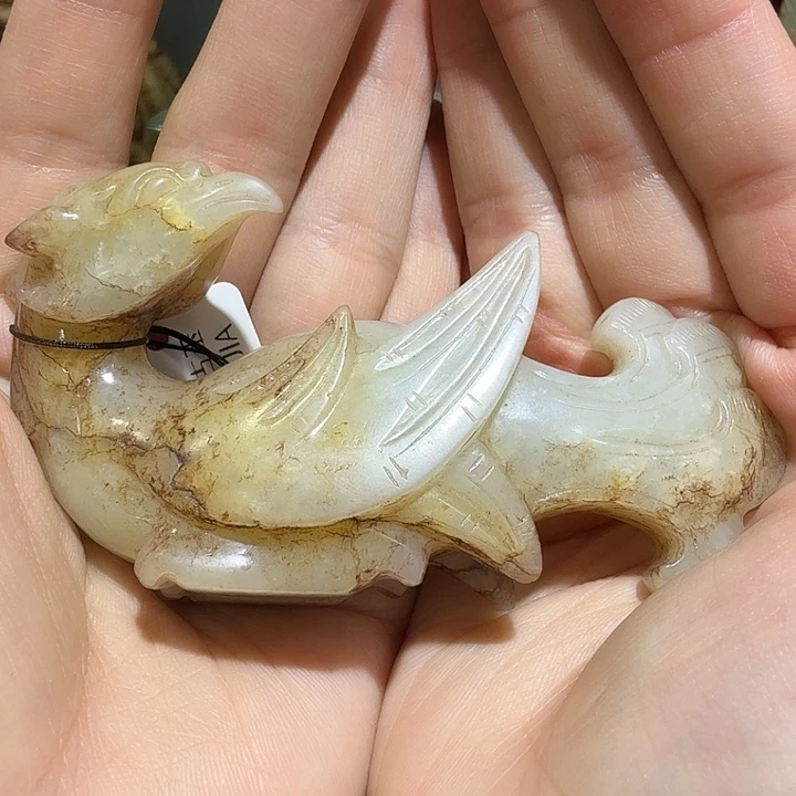 国***强和田玉未镶嵌挂件