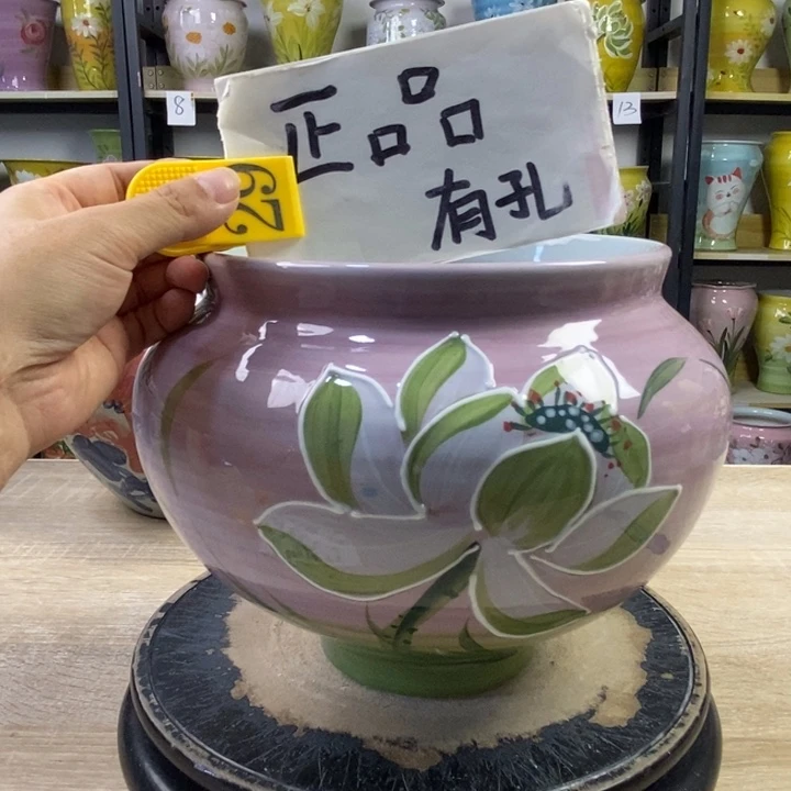 景德镇高温陶瓷花盆