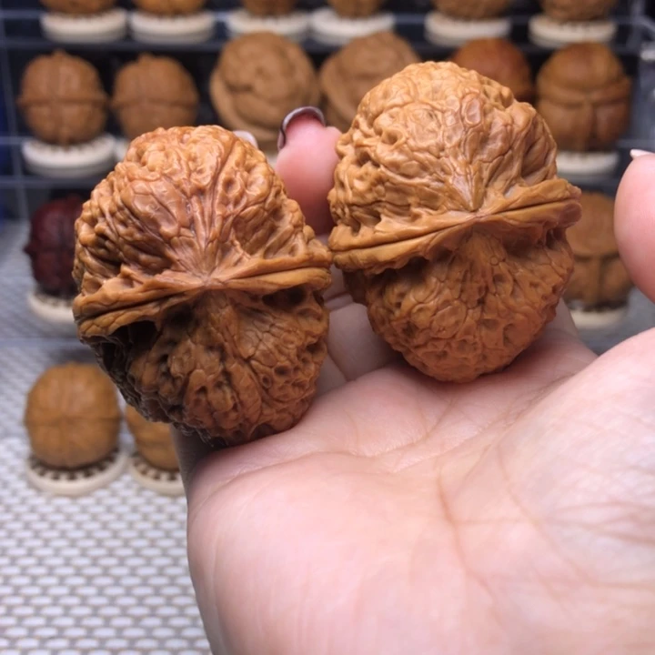 把件文玩核桃69号虎头蟾50尺