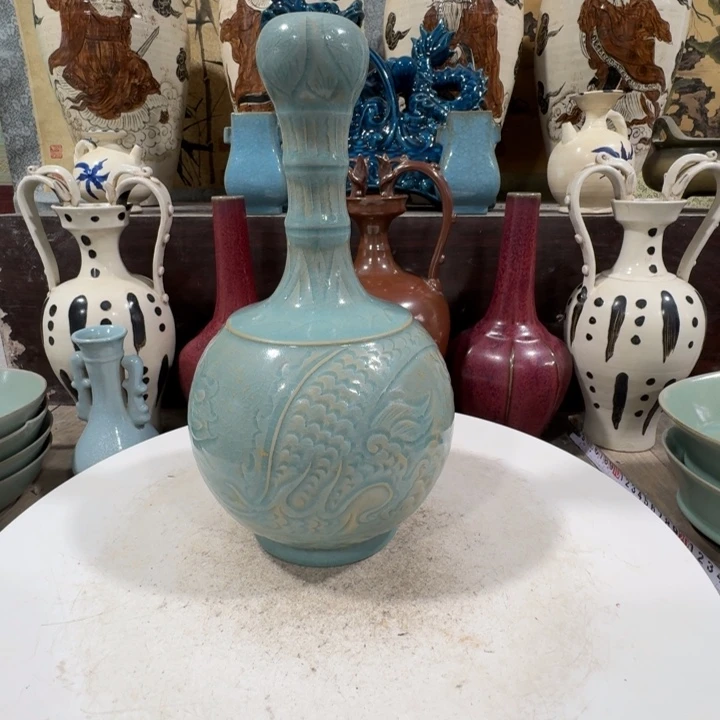 茶盏手工制作陶瓷摆件