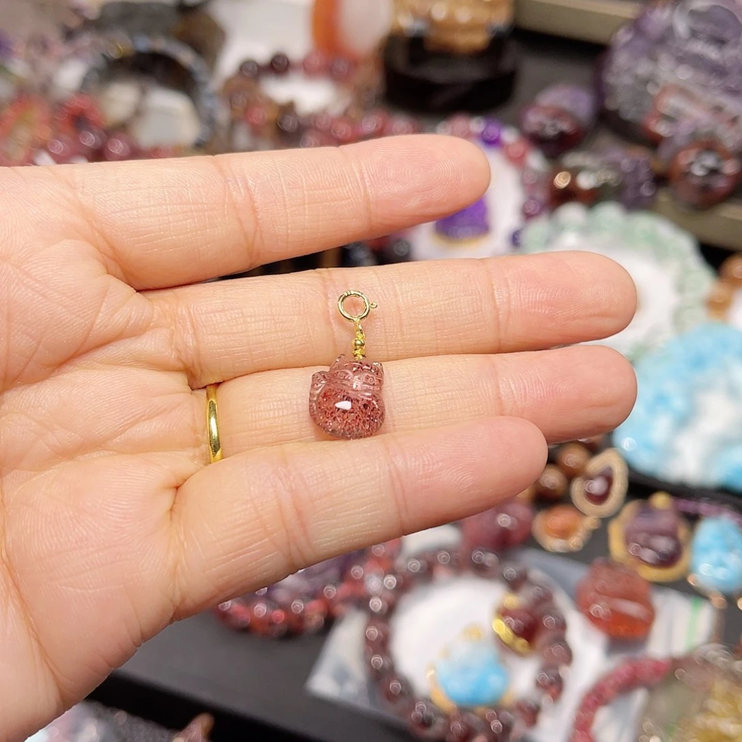 未镶嵌颈饰水晶多样性发一