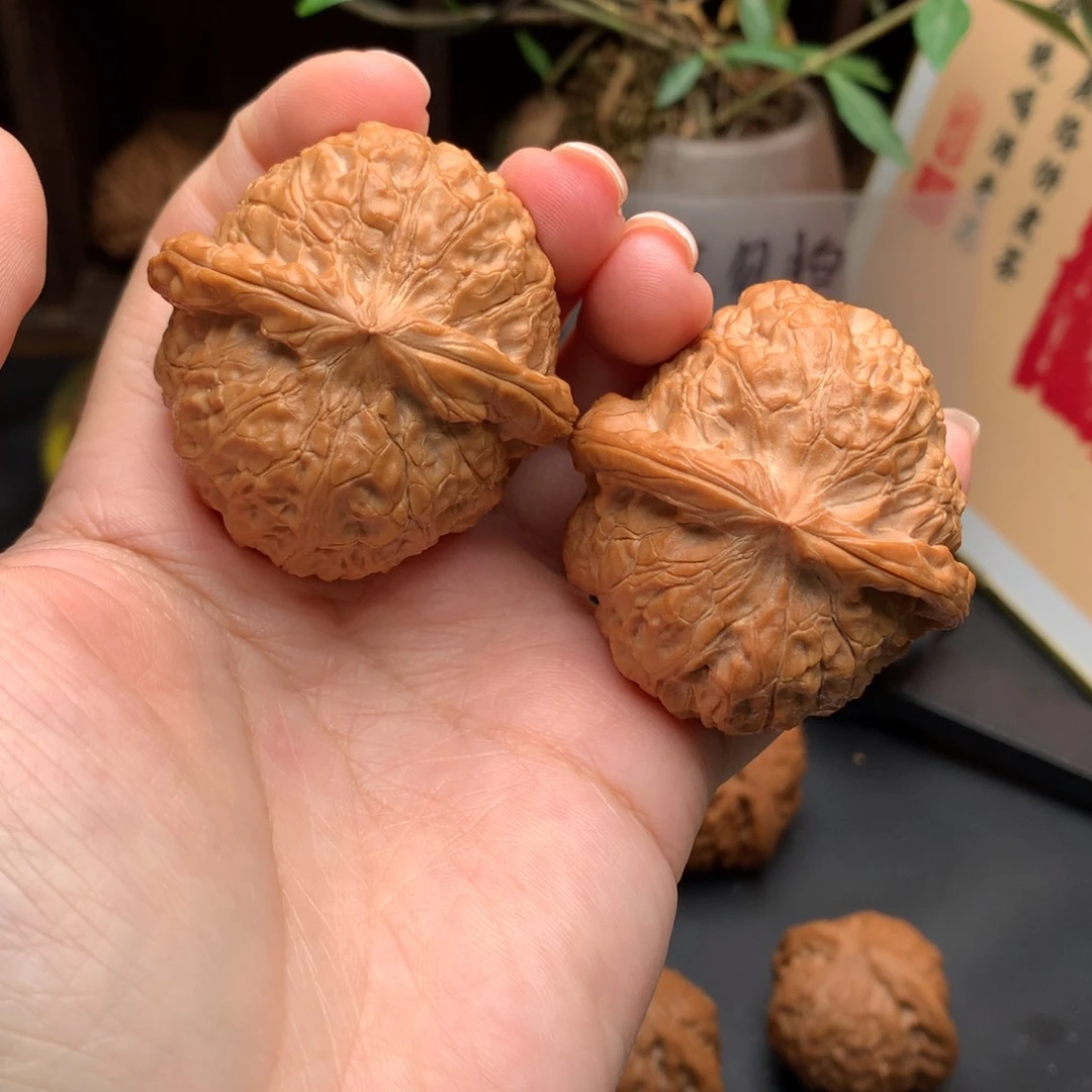 文玩核桃把件45全南瓜墩