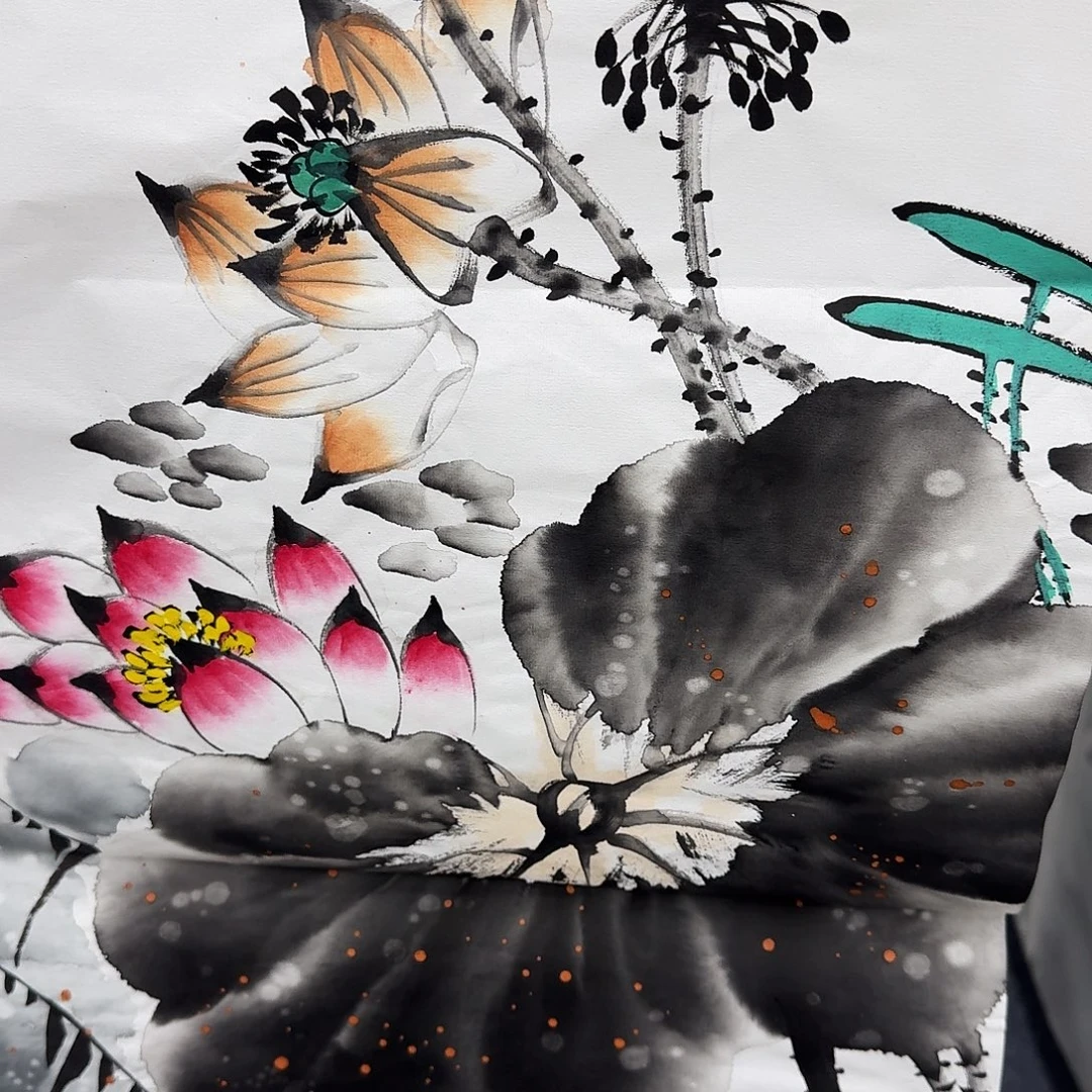 国画纯手绘作品欣赏