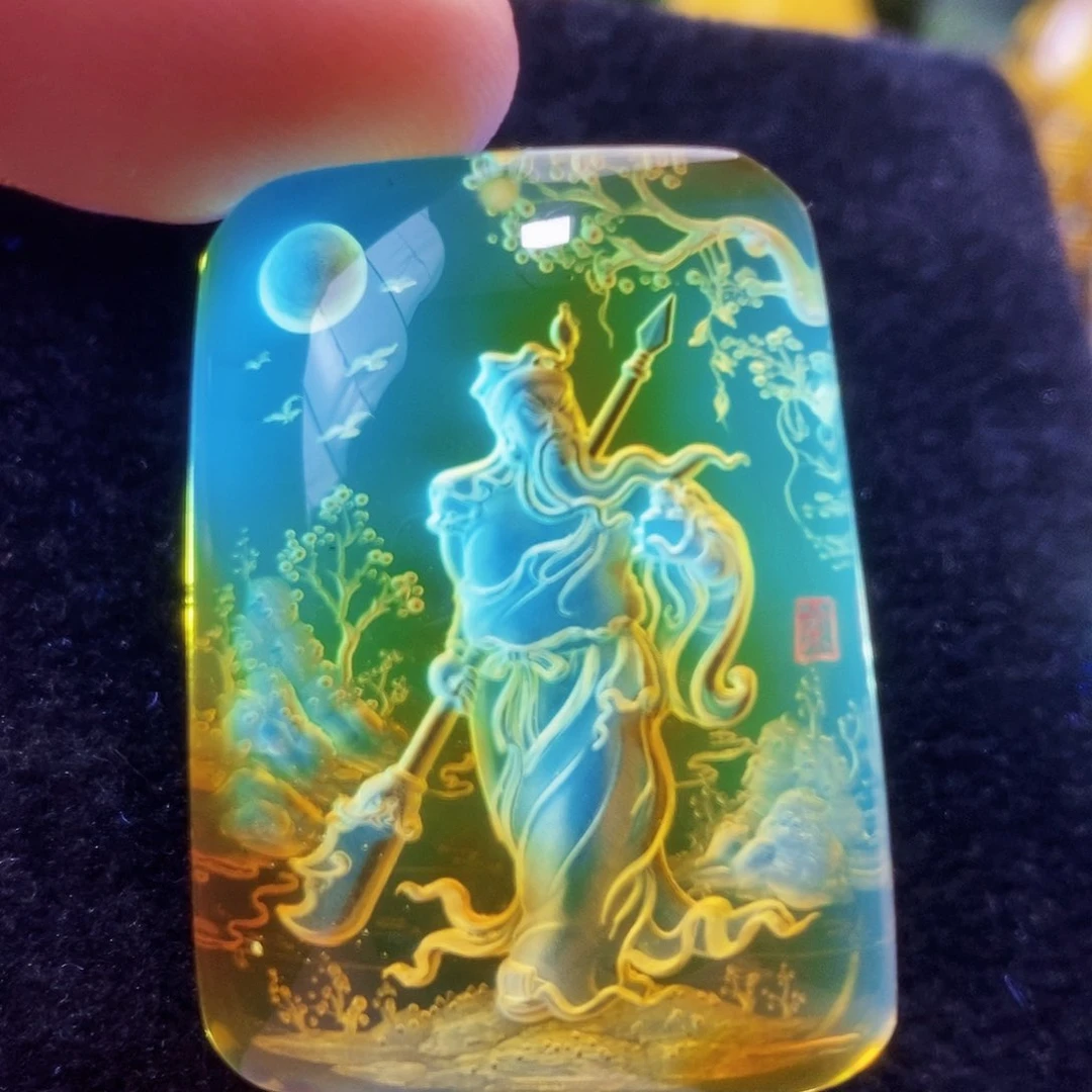 【闪购商品】未镶嵌吊坠(不含链)金珀