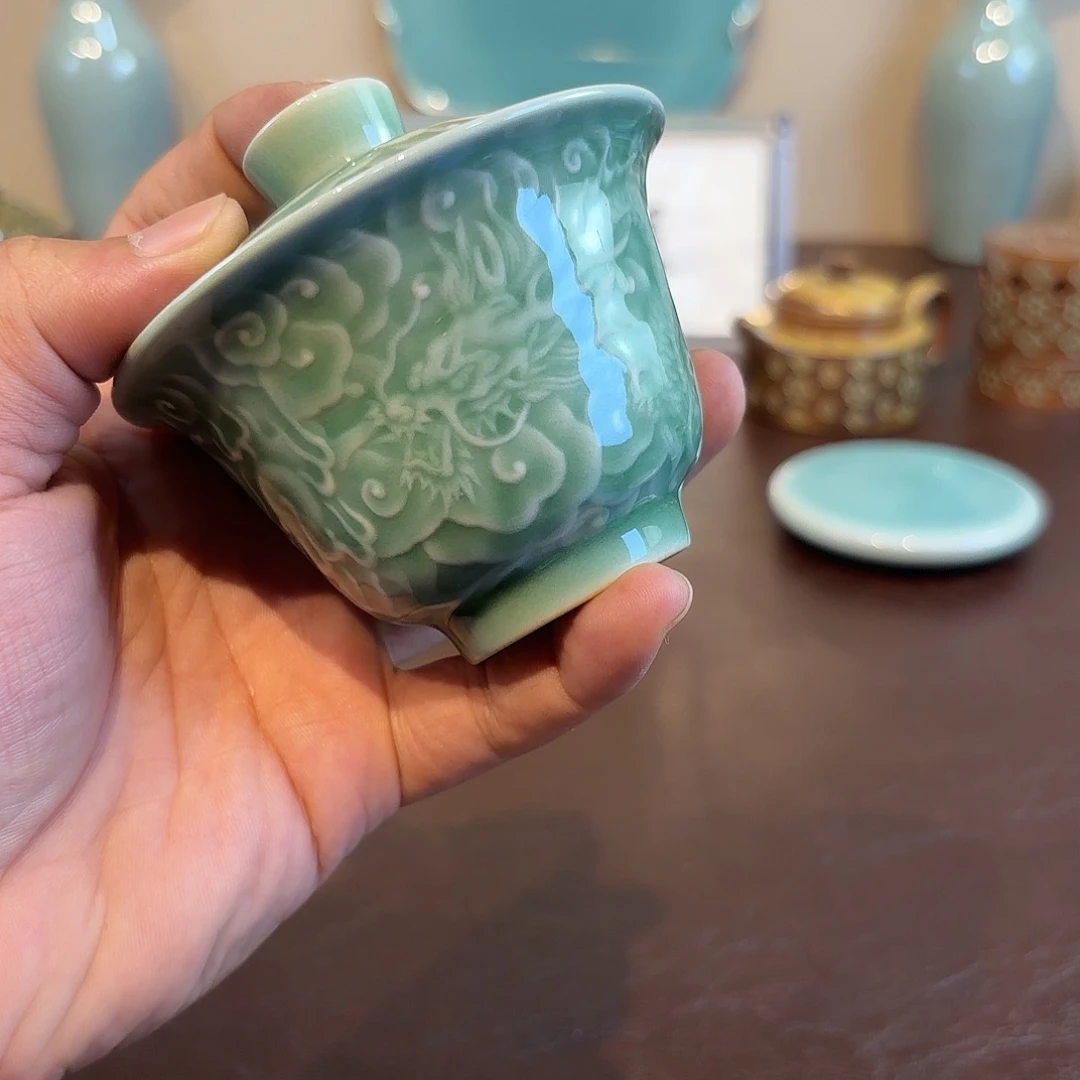瓷片龙泉青瓷福利青瓷