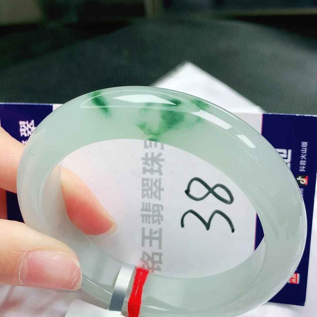 翡翠手镯未镶嵌缅甸天然a货翡翠手镯