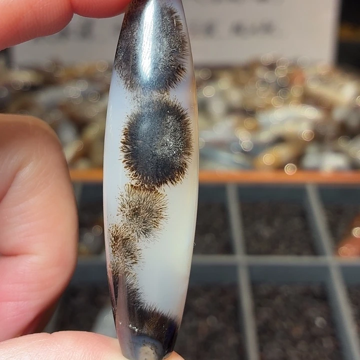 玛瑙/玉髓散珠_HEIMORI 天然天珠