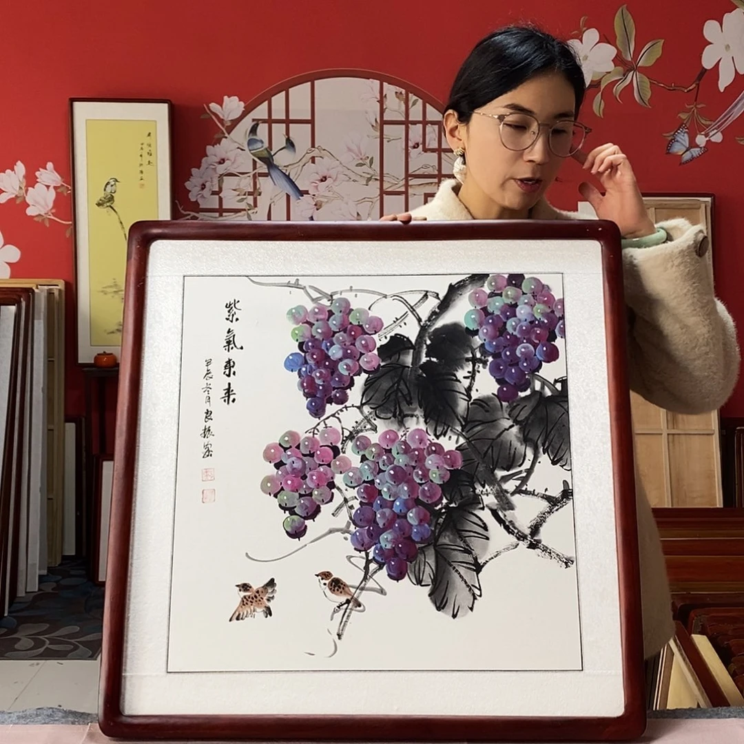 国画手写手绘62✖️62国画作品