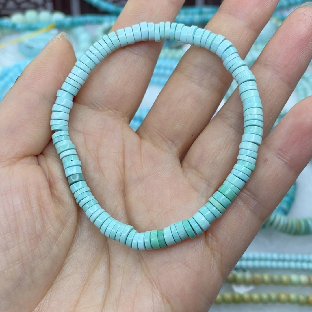 绿松石未镶嵌颈饰