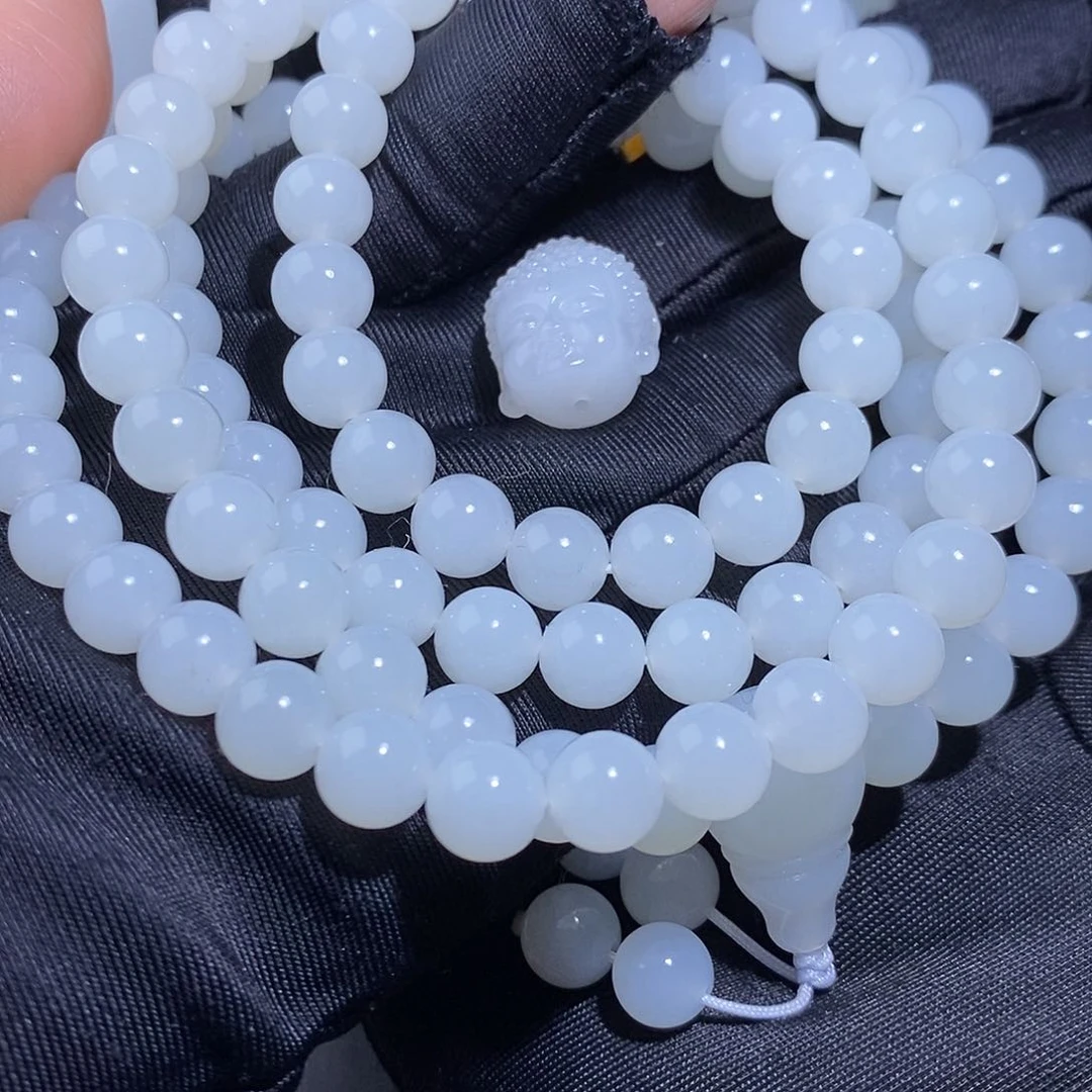 和田玉项链未镶嵌菜*