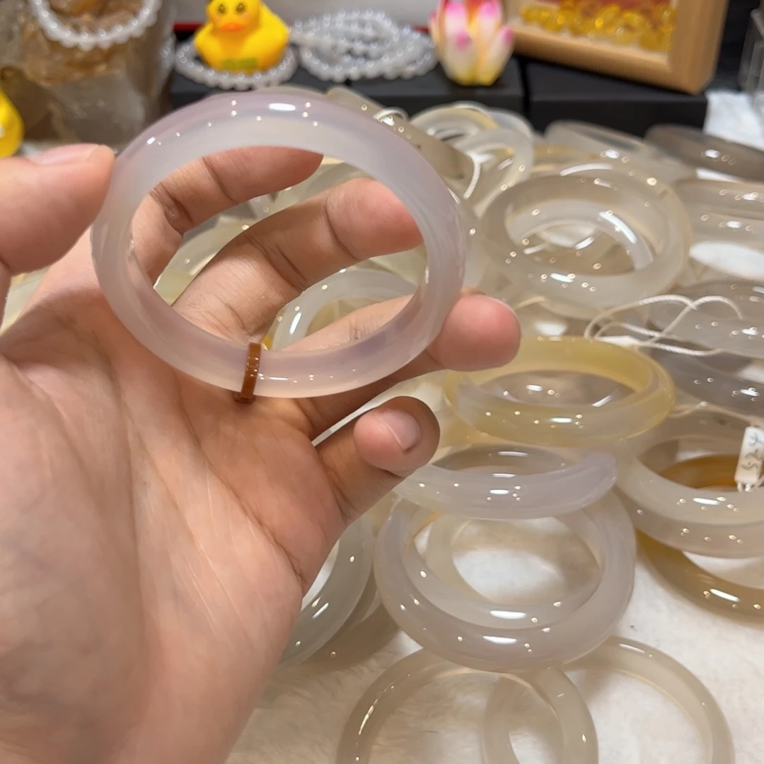 手镯玛瑙/玉髓未镶嵌狂****?221