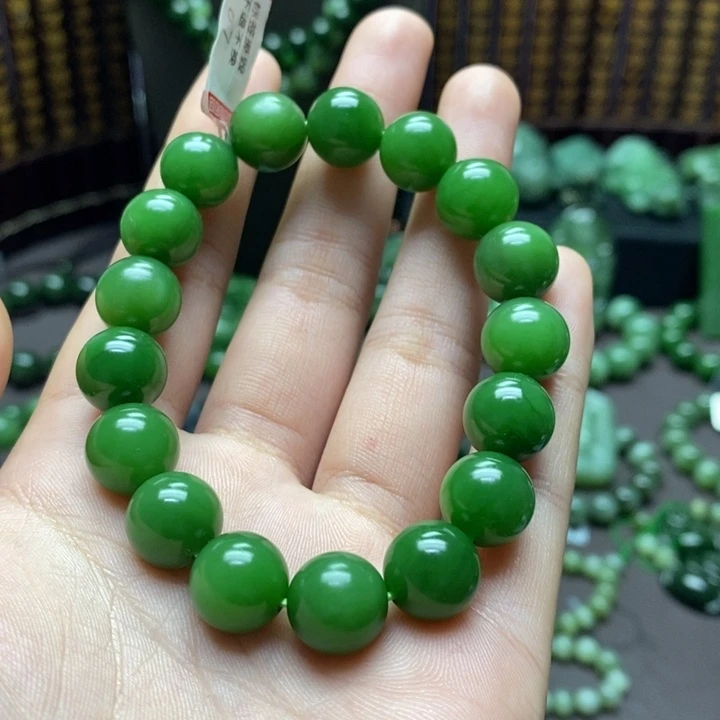 和田玉手串未镶嵌