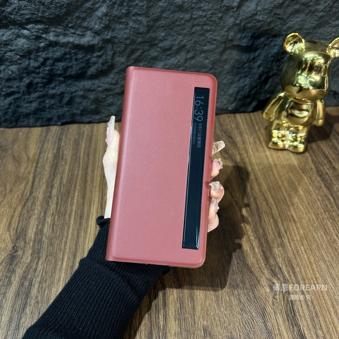 适用于荣耀magicv2手机壳折叠屏magicvs2真皮magicvs3保护套v2