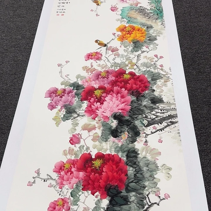 国画向明芬12平尺精品