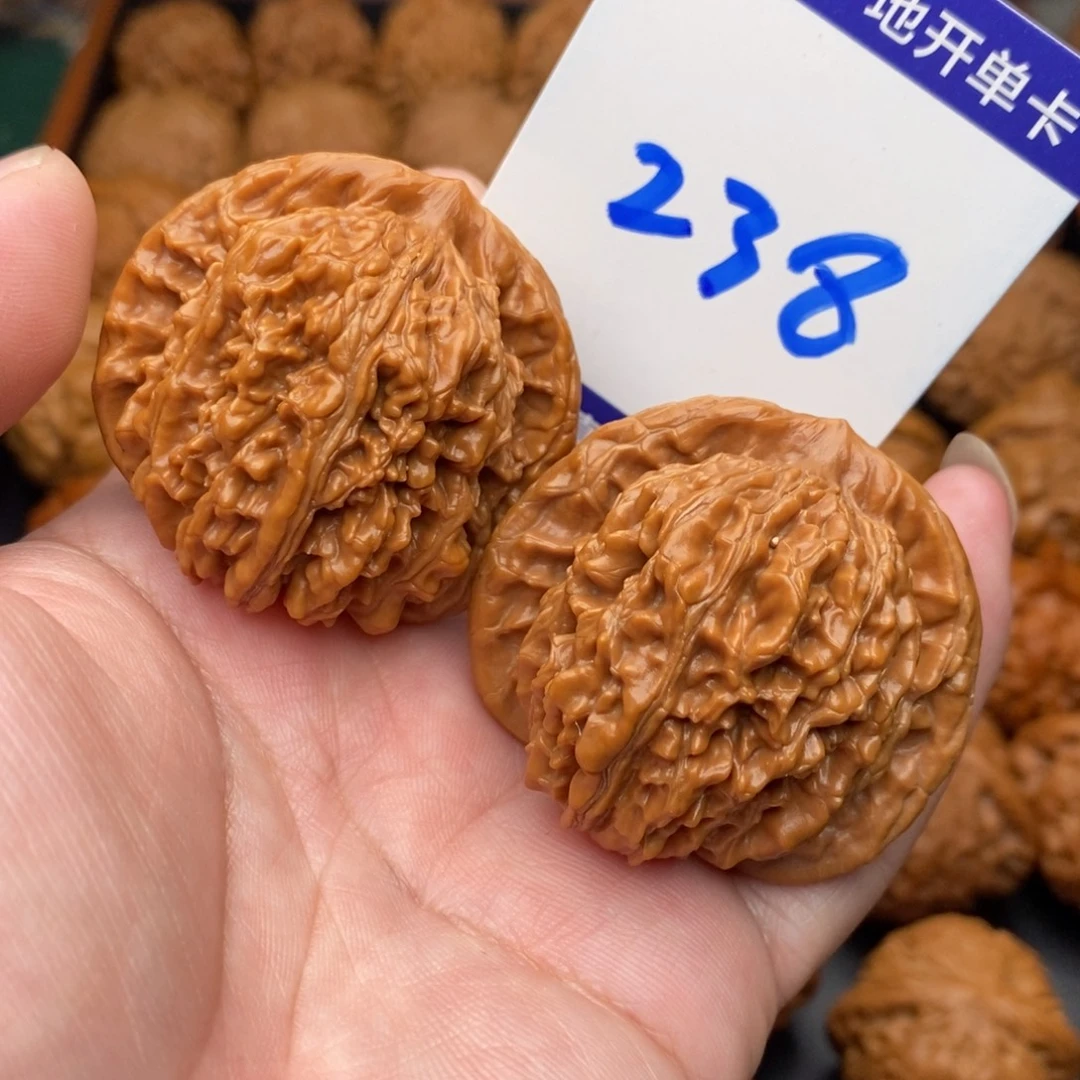 文玩核桃把件四座楼45