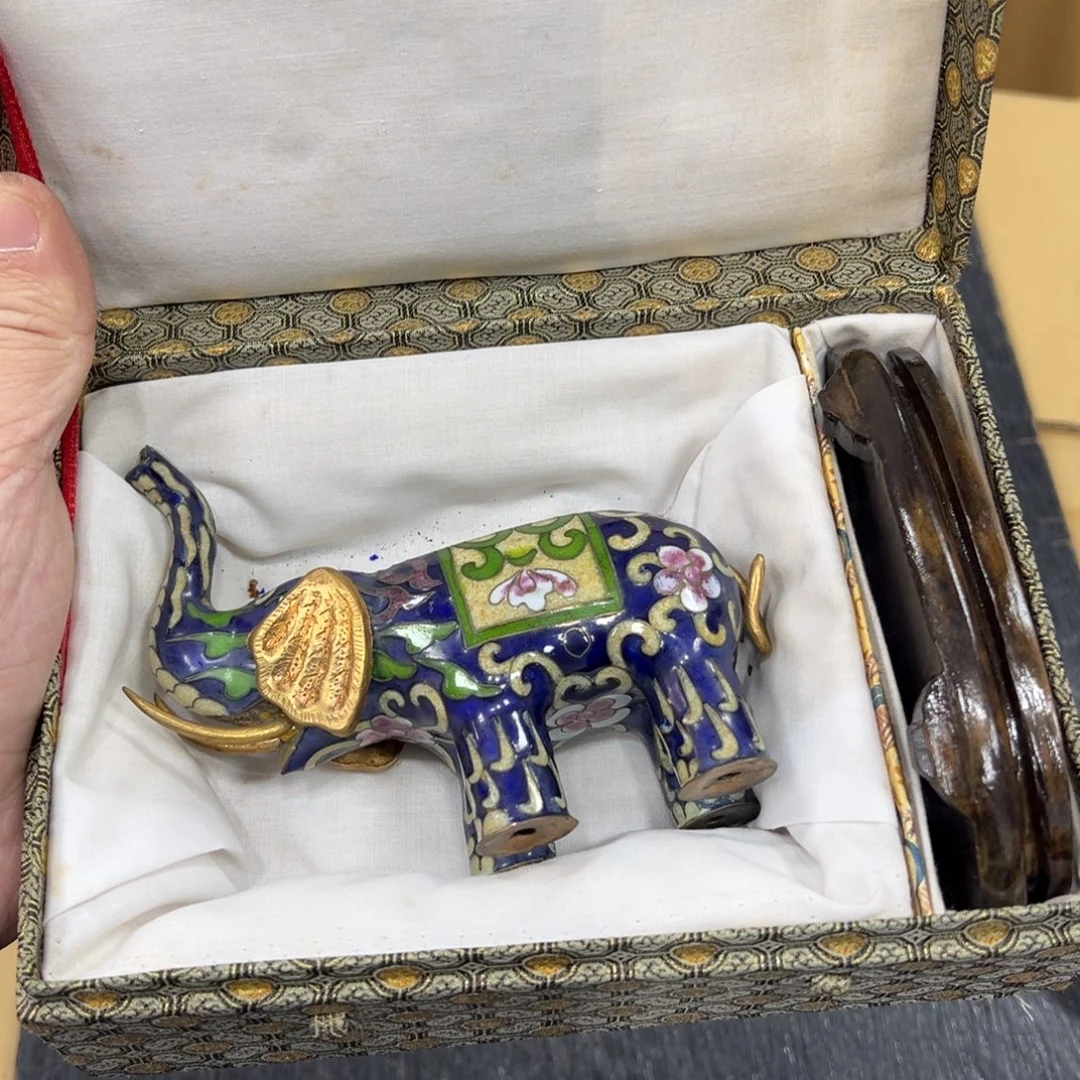 开***3铜中古工艺品摆件