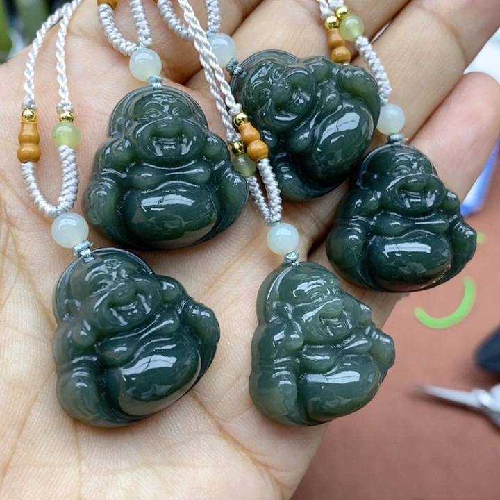 和田玉未镶嵌吊坠(不含链)拍一发一