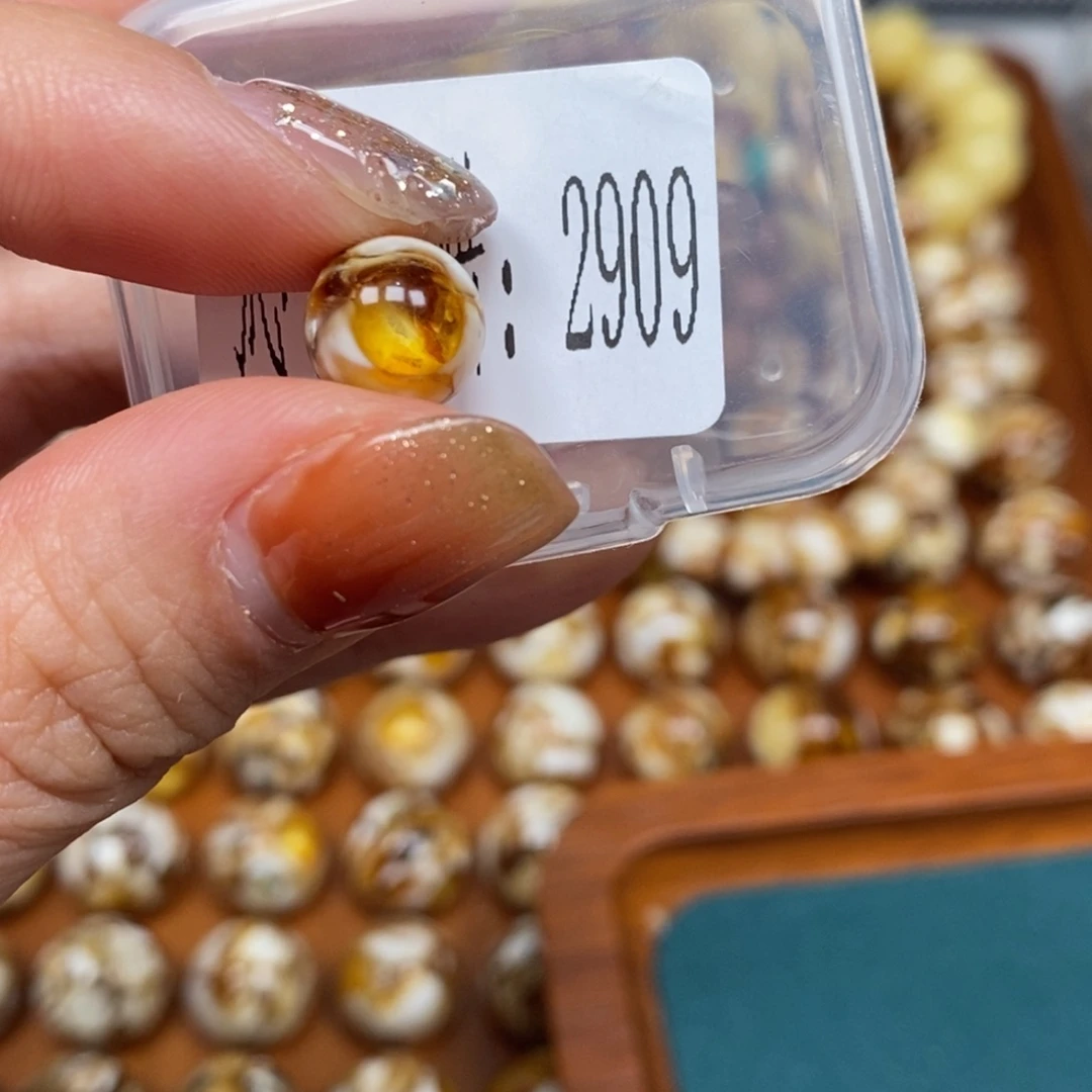 猴头核桃把件沁色圆珠老型2909