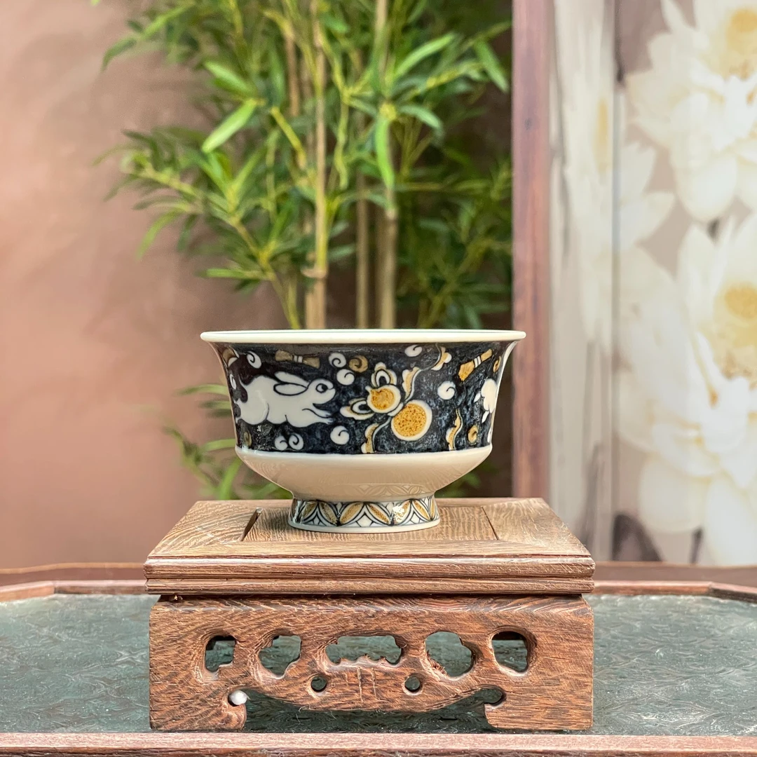 立勤怀古 玉兔主人杯 LQ006