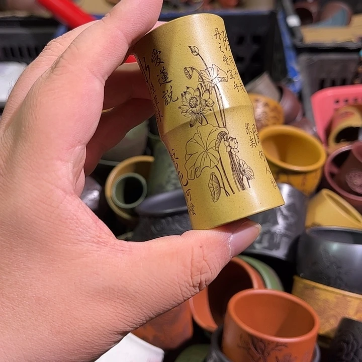 茶杯紫砂全手工紫砂主人杯