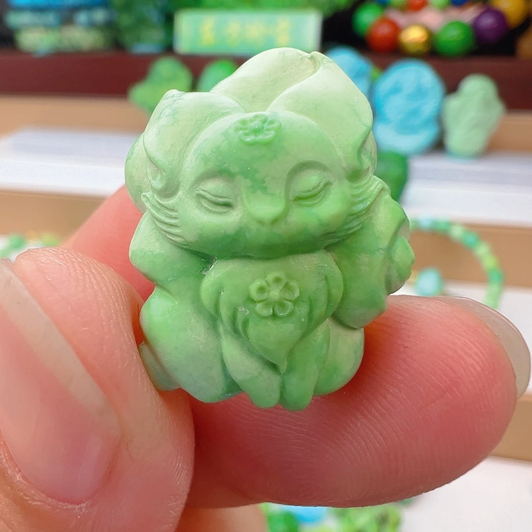 未镶嵌绿松石项链