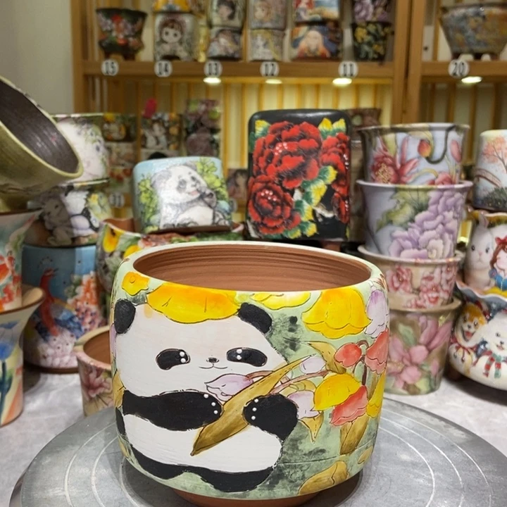 景德镇艺术手绘作品