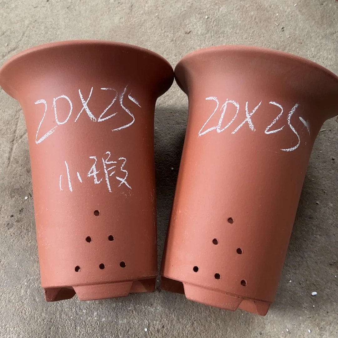 紫砂花盆宜兴紫砂花盆源头2只