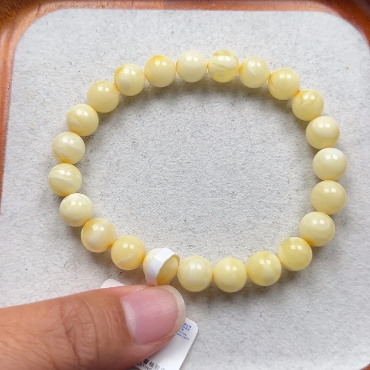 琥珀未镶嵌珠宝奇石M184号8+白蜡妖花