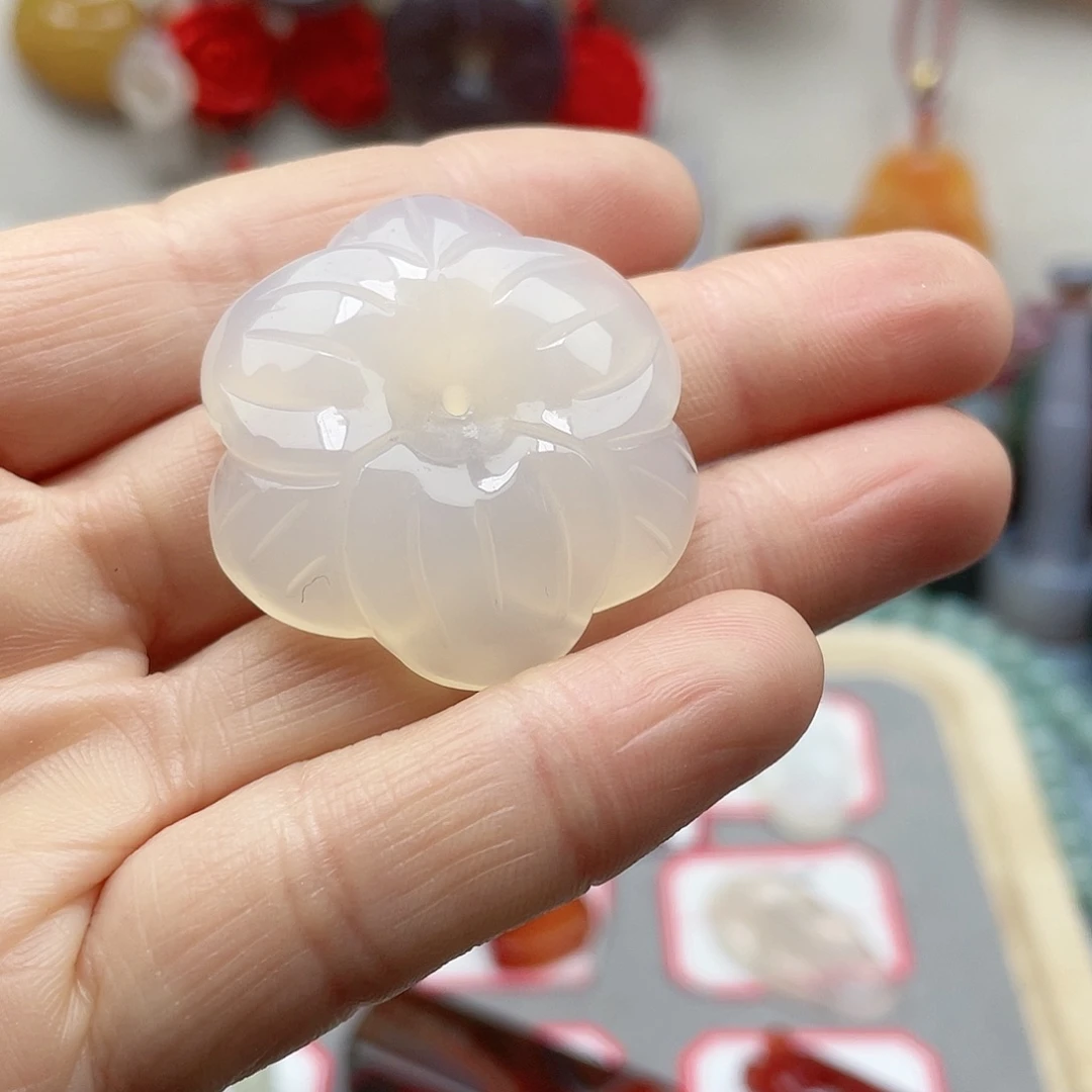 玛瑙/玉髓颈饰合金梦*